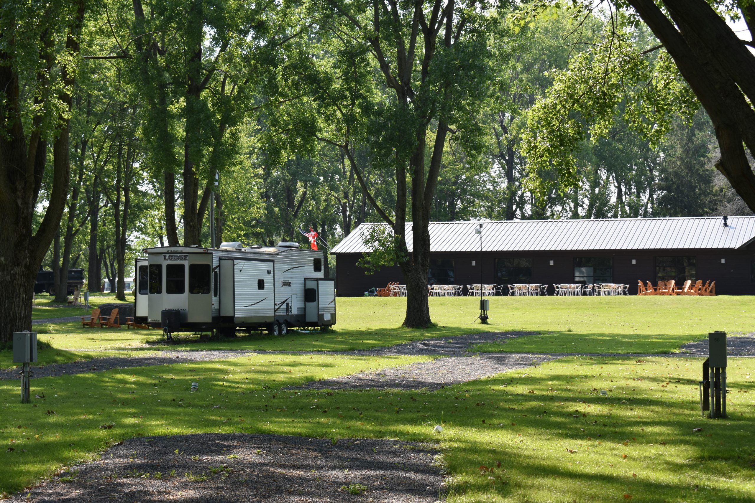 Kings Bay Campground on Lake Champlain