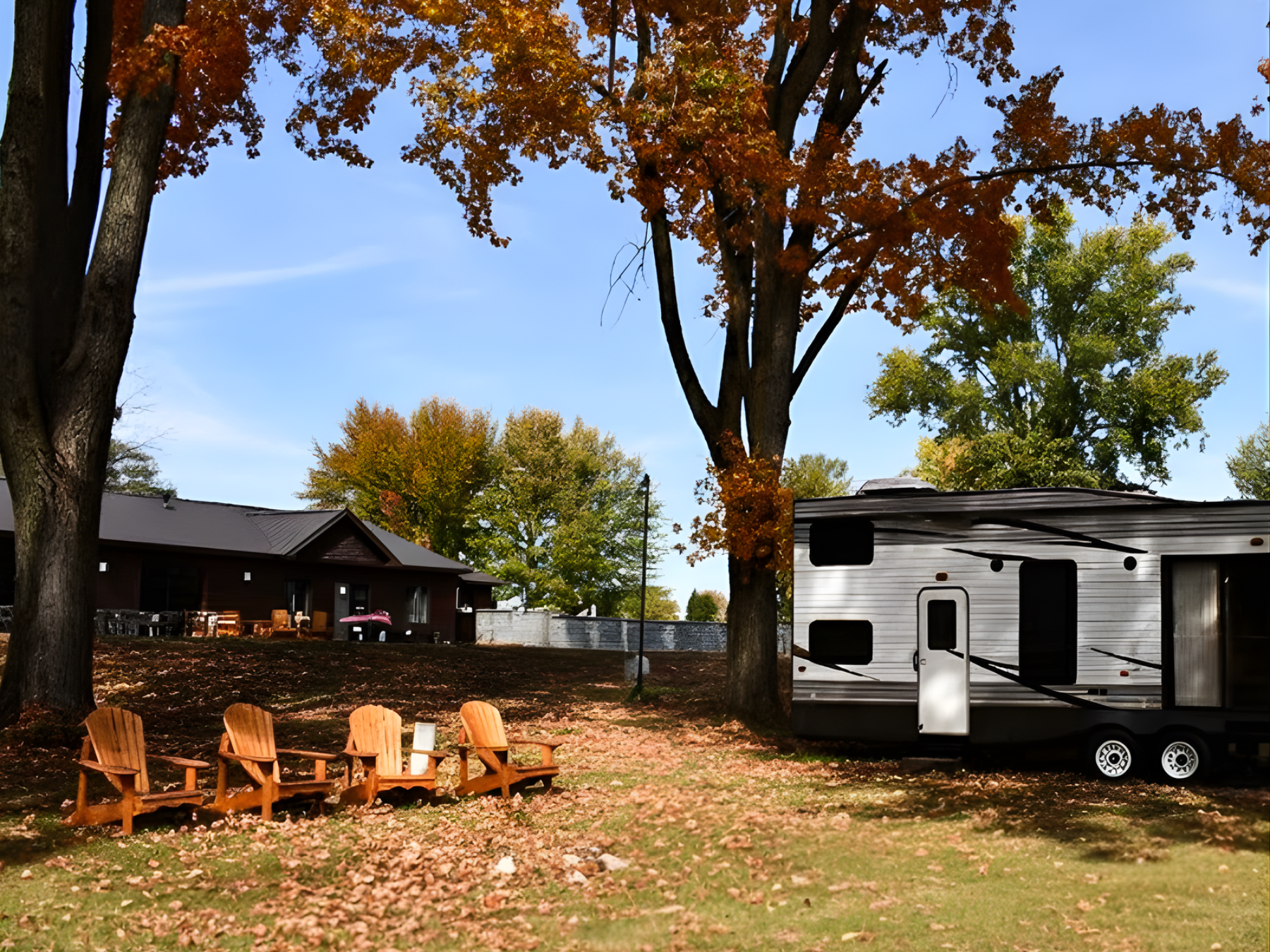 Fall weather and Camping weather at King's Bay Campground