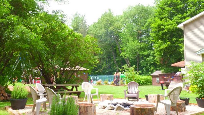 Campgrounds Fire Pit Near Pittsfield, MA