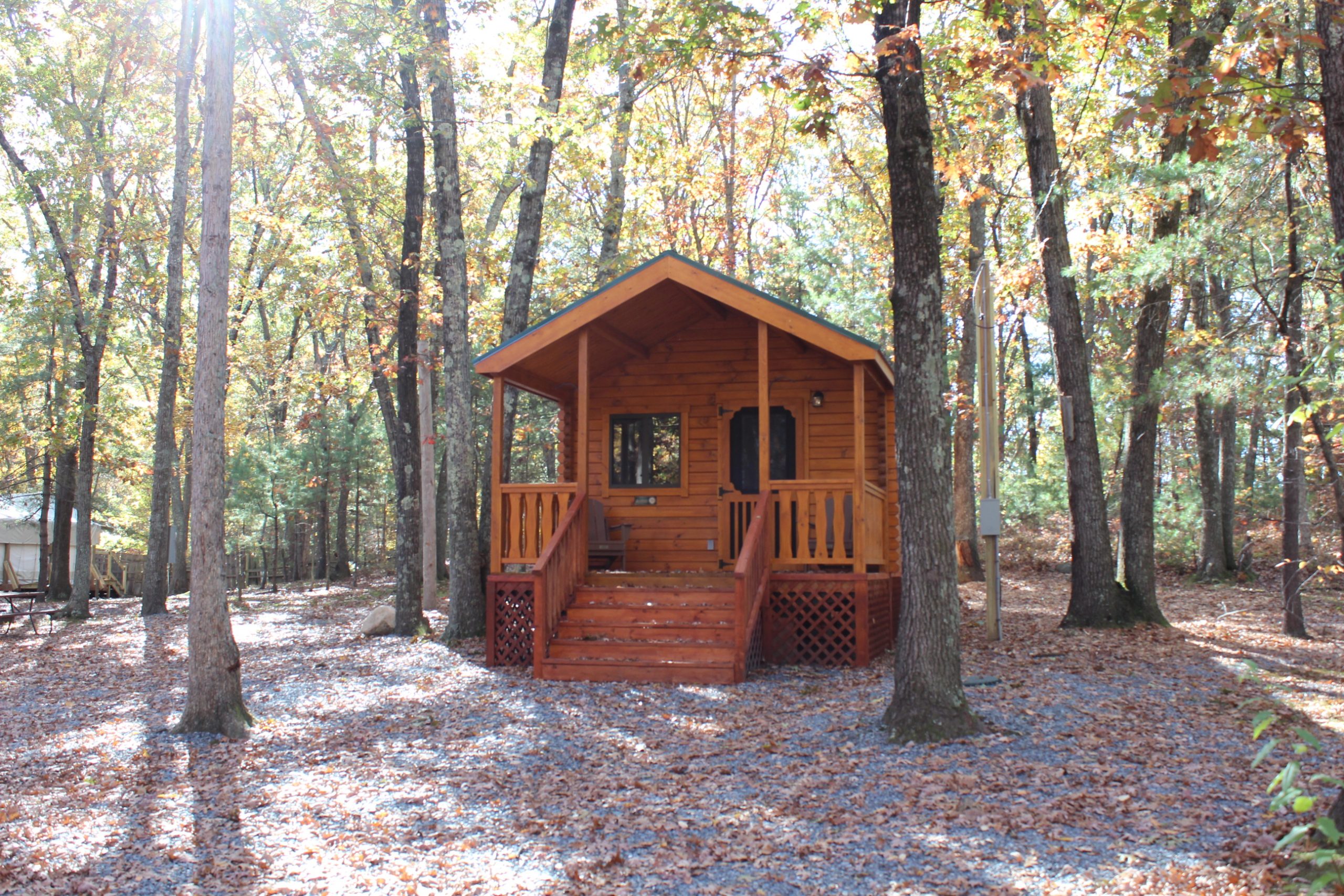 Campsite in Boston, MA